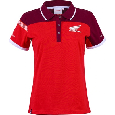 HONDA polo tričko RACING 24 dámske red