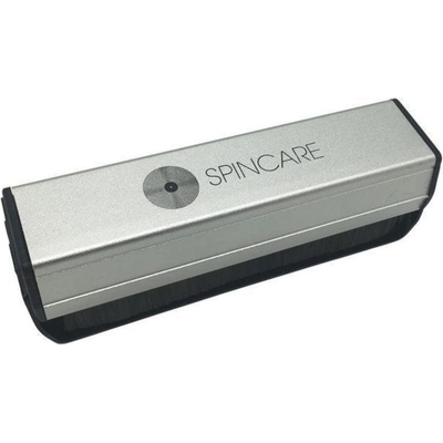 Spincare Professional Carbon Fibre Brush & Velvet Record Cleaning Pad: Kartáč pro čištění LP