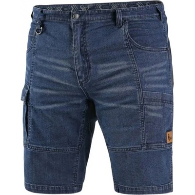 Canis CXS MURET Kraťasy jeans pánské modro-černé