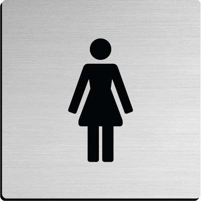 JNF - PIKTOGRAM DÁMY IN.26.201 NEM - nerez matná | MP-KOVANIA.sk