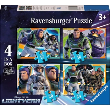 Image 1 of Ravensburger Пъзел Ravensburger от 24 части 4 в 1 - Lightyear (3142)