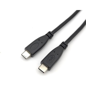 Equip Преобразувателен кабел - 128887 (USB-C2.0 към USB-C, мъжки/женски, черен, 2 м) (128887)