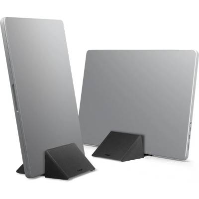 Spigen Slim Fold стойка за лаптоп и вертикална докинг станция LD201-S9, черен (AMP11118)