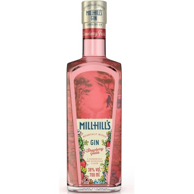 MillHills Strawberry Fields 38% 0,7 l (holá láhev)