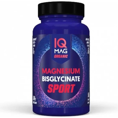 IQ Mag Sport organický horčík bisglycinát + B6 90 kapsúl