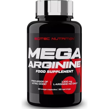Image 1 of Scitec Nutrition Mega Arginine, 90 Capsules