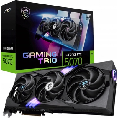 MSI GeForce RTX 5070 12G GAMING TRIO OC – Zboží Živě
