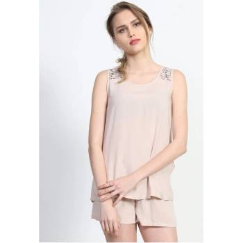 Image 1 of Лятна пижама в бежово с дантела