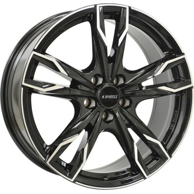 IT WHEELS GINA 7.5x19 5x114.3 ET40 gloss black polished – Hledejceny.cz