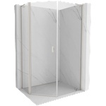 Mexen Mist L петоъгълна асиметрична душкабина с панти 90 x 100 см прозрачна с (8A8L-090-100-97-00)