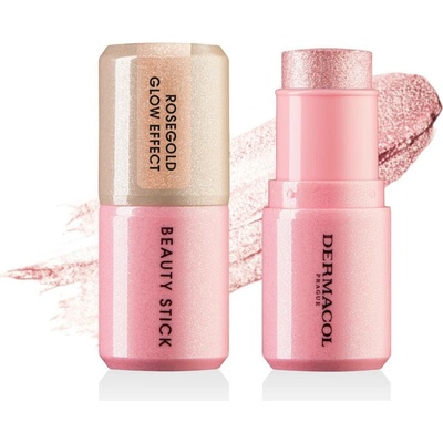 Dermacol Rozjasňovač v tyčince s diamantovým efektem Beauty Stick 1 rose glow effect 7 g – Zboží Dáma