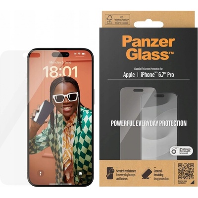 PanzerGlass pre Apple iPhone 15 Pro Max 2807