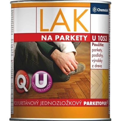 Chemolak Lak na parkety U1053 0,75 l lesklý