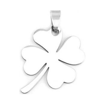 Šperky4U Ocelový přívěšek čtyřlístek DR1240