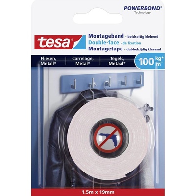 Tesa ULTRA STRONG montážna páska POWERBOND 1,5 m x 19 mm biela