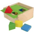 Dřevěné hračky Mikro Trading vkládačka různé tvary