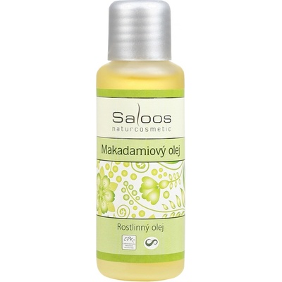 Saloos makadamiový rostlinný olej lisovaný za studena 500 ml