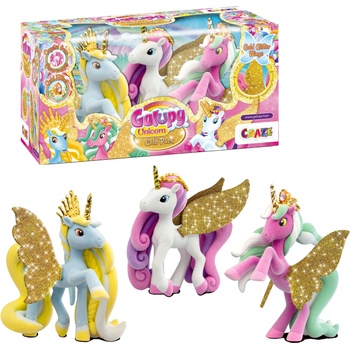 CRAZE Комплект фигурки - Craze, Еднорог, 3 броя (C42632)