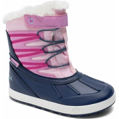 Merrell SNOW BANK 5.0 WP dívčí zimní boty růžová