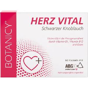 Botanicy Herz Vital - черен чесън - 60 капсули