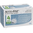 Accu-Fine jehly do inzulínového pera 32G x 4 mm 100 ks