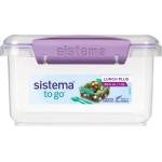 Holmes Products (Europe) Limited Кутия за обяд Sistema To Go Lunch Plus 1.2 л с прибори за хранене, лилава