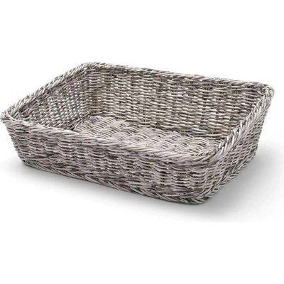 Košík na pečivo - 400x300x120 mm - šedý | Hendi 426661%