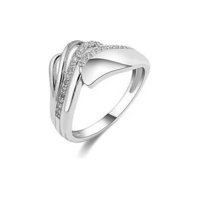 Silvero Strieborný prsteň R31001