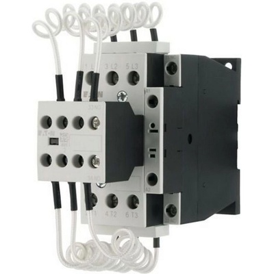 Eaton Контактор капацитивен за кондензатори с последователни резистори EATON DILK25-11(230V50HZ, 240V60HZ), 294032 - 25 kVAr, 230 V 50 Hz, 240 V 60 Hz (294032)