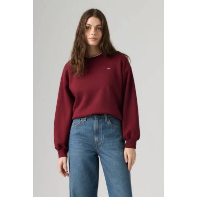 Levi's Everyday Crewneck Sweatshirt 0082J-0004 bordová