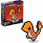 Mattel Pokémon Glumanda Pixel Art