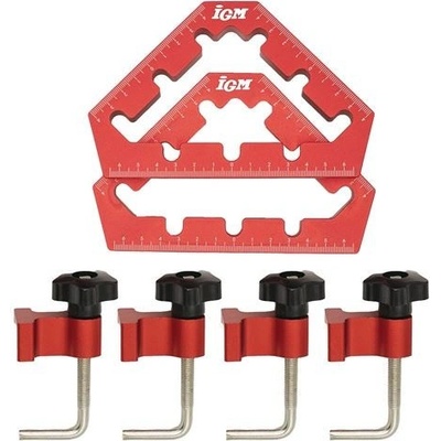 IGM úhelník rohový 45°/90° se svěrkami 125x125x150mm profil 12mm MER-RU4590 – Zbozi.Blesk.cz