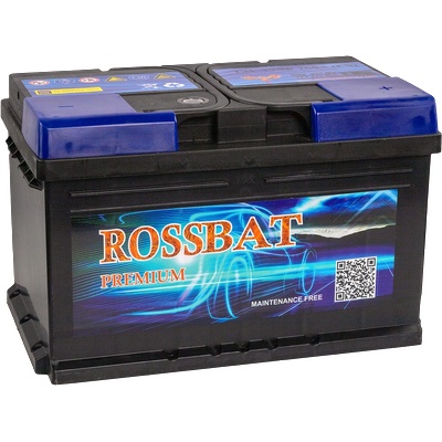ROSSBAT Premium 77Ah 760A right+