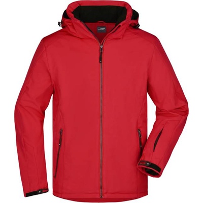Daiber jn 1054 / Мъжко трислойно зимно спортно софтшел яке - червено l (02105400403)