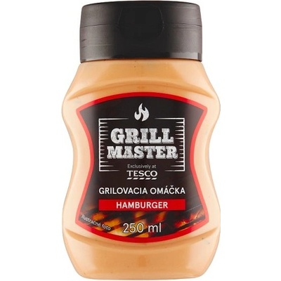 Tesco Grill Master Grilovacia omáčka hamburger 250 ml