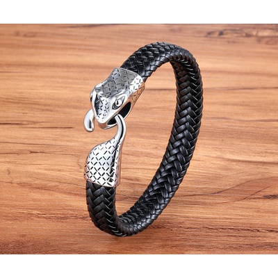 Predator kožený náramek Q1 kobra BXXG748