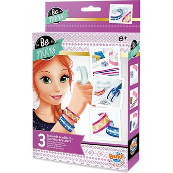 Buki France Творчески комплект Buki Be Teens - Направи си сам лъскави гривни (BKBE204)