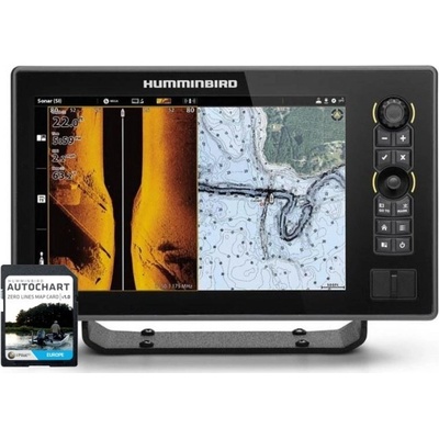 Humminbird sonar echolot Solix 10 Chirp MSI+ GPS G3 (411530-1)