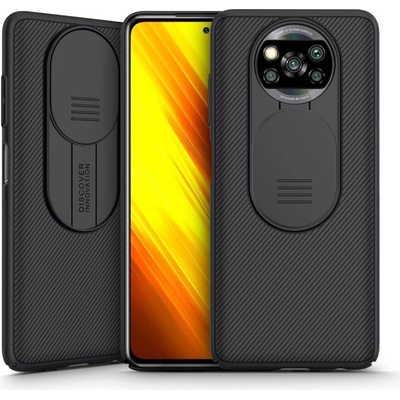 Nillkin Camshield, Xiaomi Poco X3 Pro / X3 NFC, černé