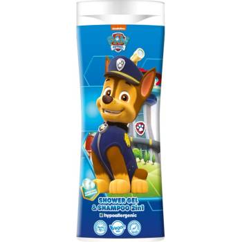 Nickelodeon Paw Patrol Shower gel& Shampoo 2in1 шампоан и душ гел за деца Bubble Gum 300ml