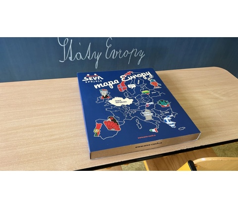 SEVA Mapa Evropy