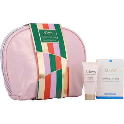 Ahava Dare to Glow Ultimate Mud Duo подаръчен комплект за тяло и лице