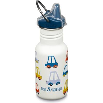 Klean Kanteen Детска бутилка за вода Klean kanteen Kid's Classic Narrow with Sippy Cap Water bottle - Cars - размер 355 ml (533-1429-1211)