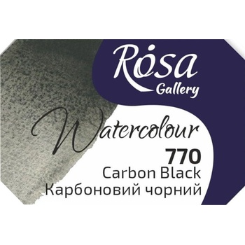 Rosa 343770 Акварелна боя 770 Carbon Black 2, 5 ml 1 бр (343770)
