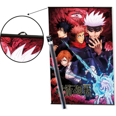 Grupo Erik editores Plagát Jujutsu Kaisen, so závesom
