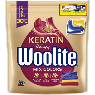 Woolite Color Keratin kapsle 33 PD