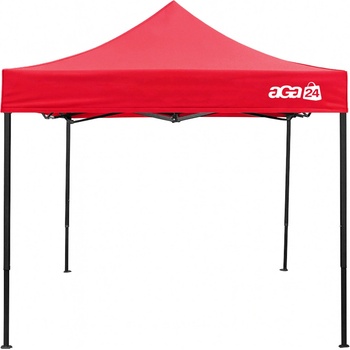 Aga Prodejní stánek bez bočnic 3 x 3 m světle červený STK22238