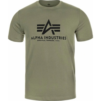 Alpha Industries Basic Big Logo T-Shirt olive