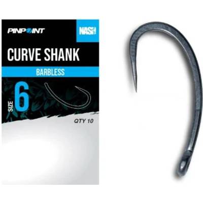 Nash Háčky Curve Shank Barbless 10 ks Vel.6