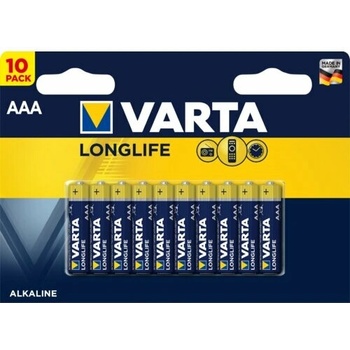 Varta Longlife AAA 10ks 4103101461